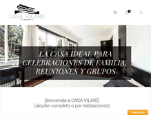 Tablet Screenshot of casavilaro.com